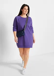 Klänning av mjuk frotté, bonprix