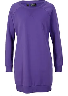 Klänning av mjuk frotté, bonprix