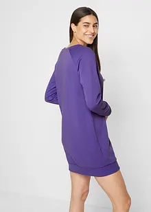 Klänning av mjuk frotté, bonprix