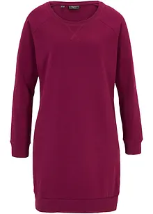 Klänning av mjuk frotté, bonprix