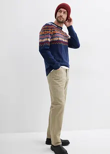 Lusemönstrad tröja, bonprix