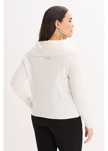 Oversizetröja med vid ringning, bonprix