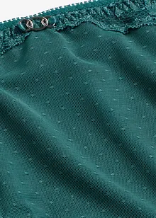 Maxitrosa med skir spets, bonprix