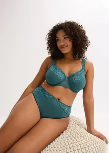 Maxitrosa med skir spets, bonprix