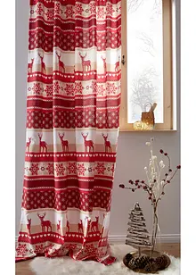 Gardinlängd med älgmotiv (1-pack), bonprix