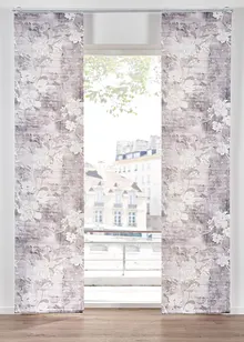 Panelgardin med tryckt mönster (1-pack), bonprix