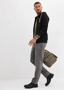 Munkjacka med kontrastfärgade detaljer, bonprix