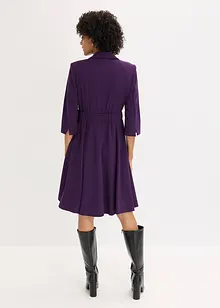 Kavajklänning med utställd kjoldel, bonprix