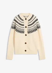 Lusemönstrad cardigan, bonprix