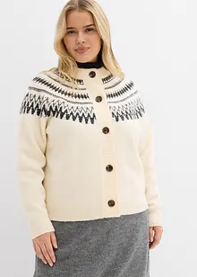 Lusemönstrad cardigan, bonprix