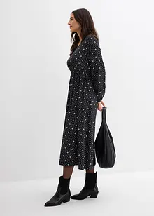 Maxiklänning i följsam viskos, bonprix