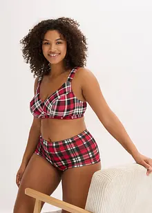 BH utan bygel med ekologisk bomull (2-pack), bonprix