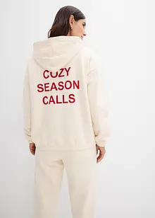 Oversizesweatshirt i ren bomull, bonprix