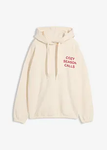 Oversizesweatshirt i ren bomull, bonprix