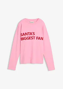 Oversizetopp i bomull, bonprix