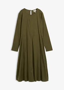 Klänning i bomullsflanell, bonprix