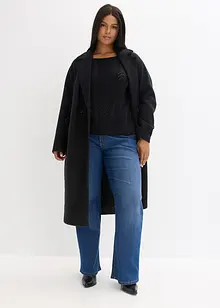 Hålmönstrad tröja, bonprix