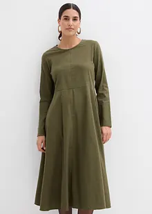 Klänning i bomullsflanell, bonprix