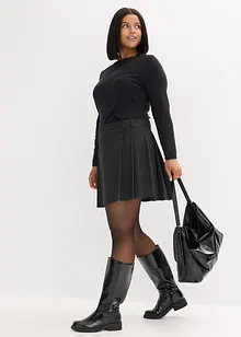 Finstickad tröja av viskosmix med mjukt fall, bonprix