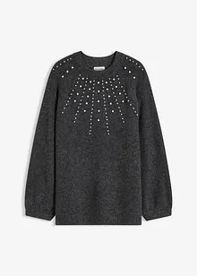 Tröja med pärlor, bonprix