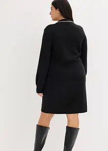 Stickad klänning, bonprix