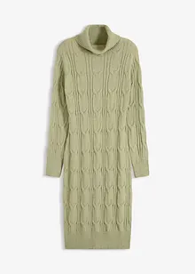 Stickad klänning, bonprix