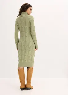 Stickad klänning, bonprix