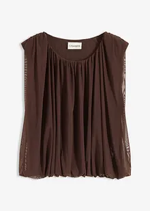 Topp i fintrådig mesh, bonprix