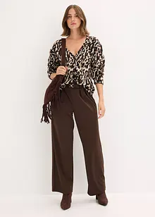 Cardigan i jacquard, bonprix