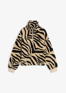 Oversizetröja av teddyfleece, bonprix