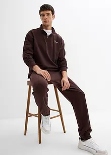 Träningsoverall av bomull (2 delar) Loose Fit, bonprix