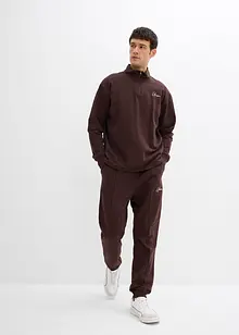 Träningsoverall av bomull (2 delar) Loose Fit, bonprix