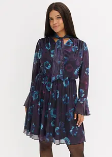 Klänning av mjuk mesh, bonprix