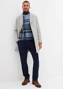 Tröja med rutigt mönster, bonprix