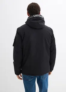 Vadderad jacka med sportiga detaljer, bonprix