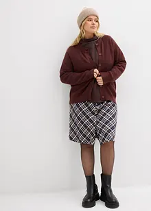 Cardigan med rund halsringning, bonprix