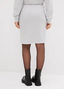 Trikåkjol med nitar, bonprix