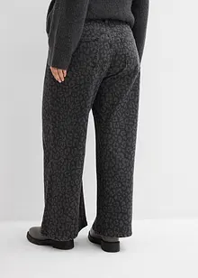 Wide Leg Jeans Mid Waist, bonprix