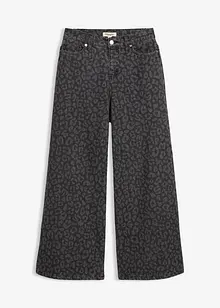 Wide Leg Jeans Mid Waist, bonprix