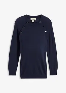 Mamma-/amningströja i ekologisk bomull, bonprix