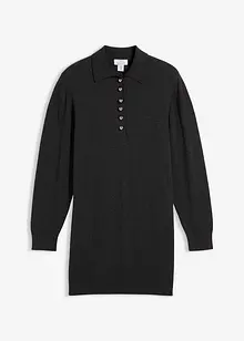 Mamma-/amningsklänning i finstickad ekologisk bomull, bonprix