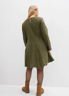 Klänning i bomullsflanell, bonprix