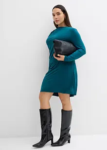 Klänning med båtringning, bonprix