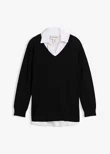 Mammatröja och ärmlös blus av ekologisk bomull, bonprix