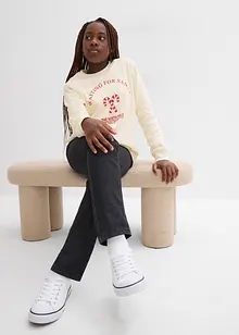 Sweatshirt av ekologisk bomull, bonprix
