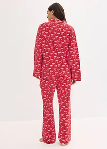 Pyjamas av ren bomull, bonprix