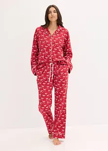 Pyjamas av ren bomull, bonprix