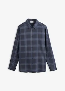 Långärmad skjorta i flanell av ekologisk bomull, bonprix
