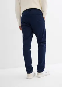 Flanellfodrade chinos, Regular Fit, Tapered, bonprix