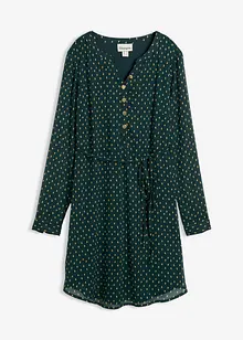 Festlig mamma-/amningsklänning i chiffong, bonprix